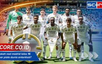 Apakah real madrid lolos 16 besar piala dunia antarklub?