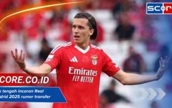 Bek Tengah Incaran Real Madrid 2025 Rumor Transfer Top