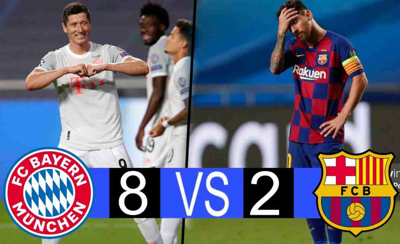Barcelona Vs Bayern 8-2 2020, Fakta Di Balik Skor Tragis Fakta di Balik Kekalahan Barcelona 8-2 dari Bayern 2020