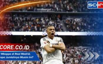 Gol Mbappe di Real Madrid, Berapa Jumlahnya Musim Ini?