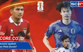 Jika Indonesia menang atau kalah lawan Jepang apakah Lolos Piala Dunia?