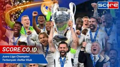 Juara Liga Champion Terbanyak
