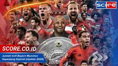 Jumlah trofi Bayern Munchen Sepanjang Sejarah (Update 2025)
