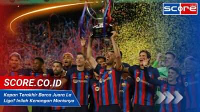 Terakhir Barca Juara La Liga