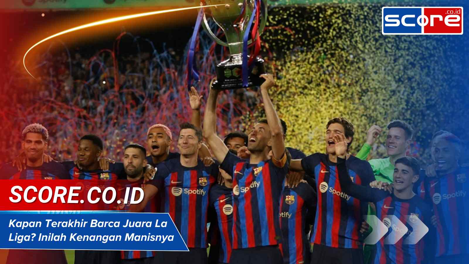 Terakhir Barca Juara La Liga