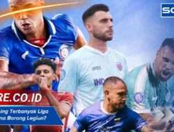 Pemain Asing Terbanyak Liga 1, Klub Mana Borong Legiun?