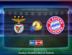 Prediksi Skor Benfica vs Bayern Munchen 25 Juni 2025