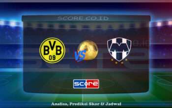 Prediksi Skor Borussia Dortmund vs CF Monterrey 2 Juli 2025