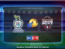 Prediksi Skor Daejeon Citizen vs Gimcheon Sangmu 18 Juni 2025