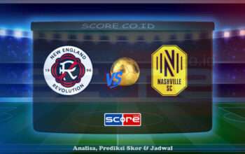 Prediksi Skor New England Revolution vs Nashville SC 26 Juni 2025