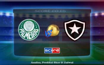 Prediksi Skor Sociedade Esportiva Palmeiras vs Botafogo FR 28 Juni 2025
