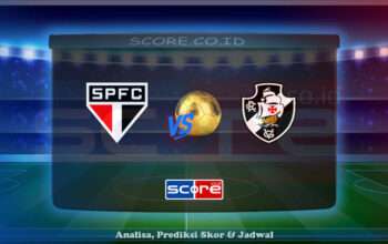 Prediksi Skor Sao Paulo FC vs Vasco da Gama 13 Juni 2025