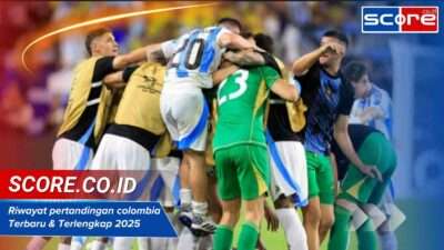 Riwayat pertandingan colombia