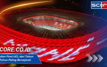 Stadion Final UCL dari Tahun ke Tahun Paling Bersejarah