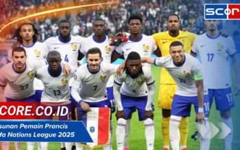Susunan Pemain Prancis UEFA Nations League 2025 Formasi Terbaik