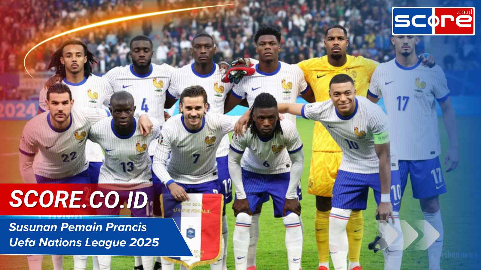 Susunan Pemain Prancis Uefa