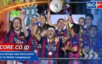 Tahun berapa saja barca juara UCL? Ini Daftar Lengkapnya