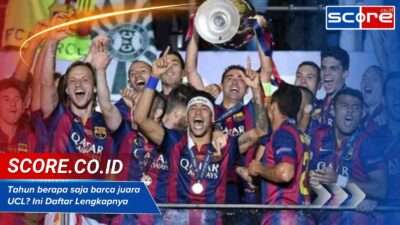 tahun berapa saja barca juara ucl