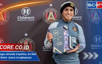 Thiago almada trophies, Ini Daftar Gelar Juara Lengkapnya