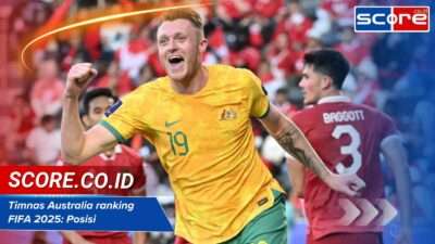 Timnas Australia ranking FIFA 2025
