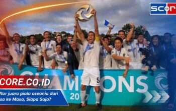 Daftar juara piala oseania dari Masa ke Masa, Siapa Saja?