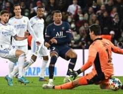 Hasil Pertandingan Bola PSG vs Real Madrid, Pertahanan Los Blancos Bak Komedi