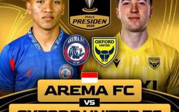 Prediksi Skor Arema FC vs Oxford United, 10 Juli 2025