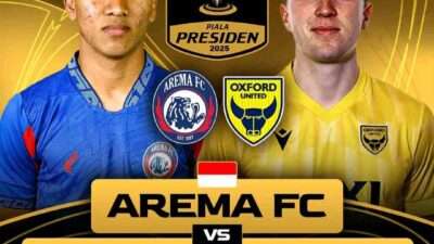 Prediksi Skor Arema FC vs Oxford United, 10 Juli 2025