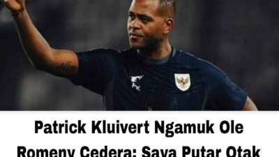 Patrick Kluivert Ngamuk Ole Romeny Cedera