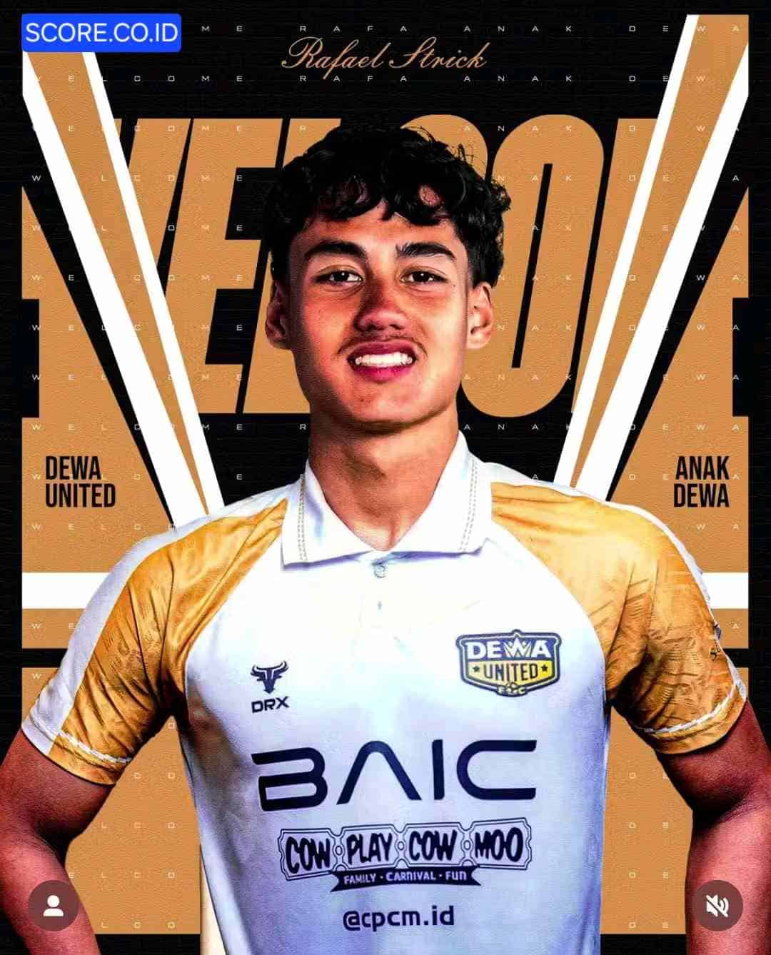 Harga Kontrak Rafael Struick di Dewa United, dan Gajinya