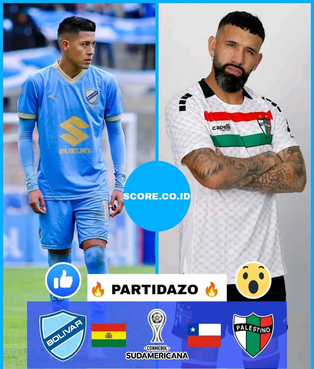Prediksi Skor Bolivar vs Palestino Copa Sudamericana, 17 Juli Jam 05.00 WIB