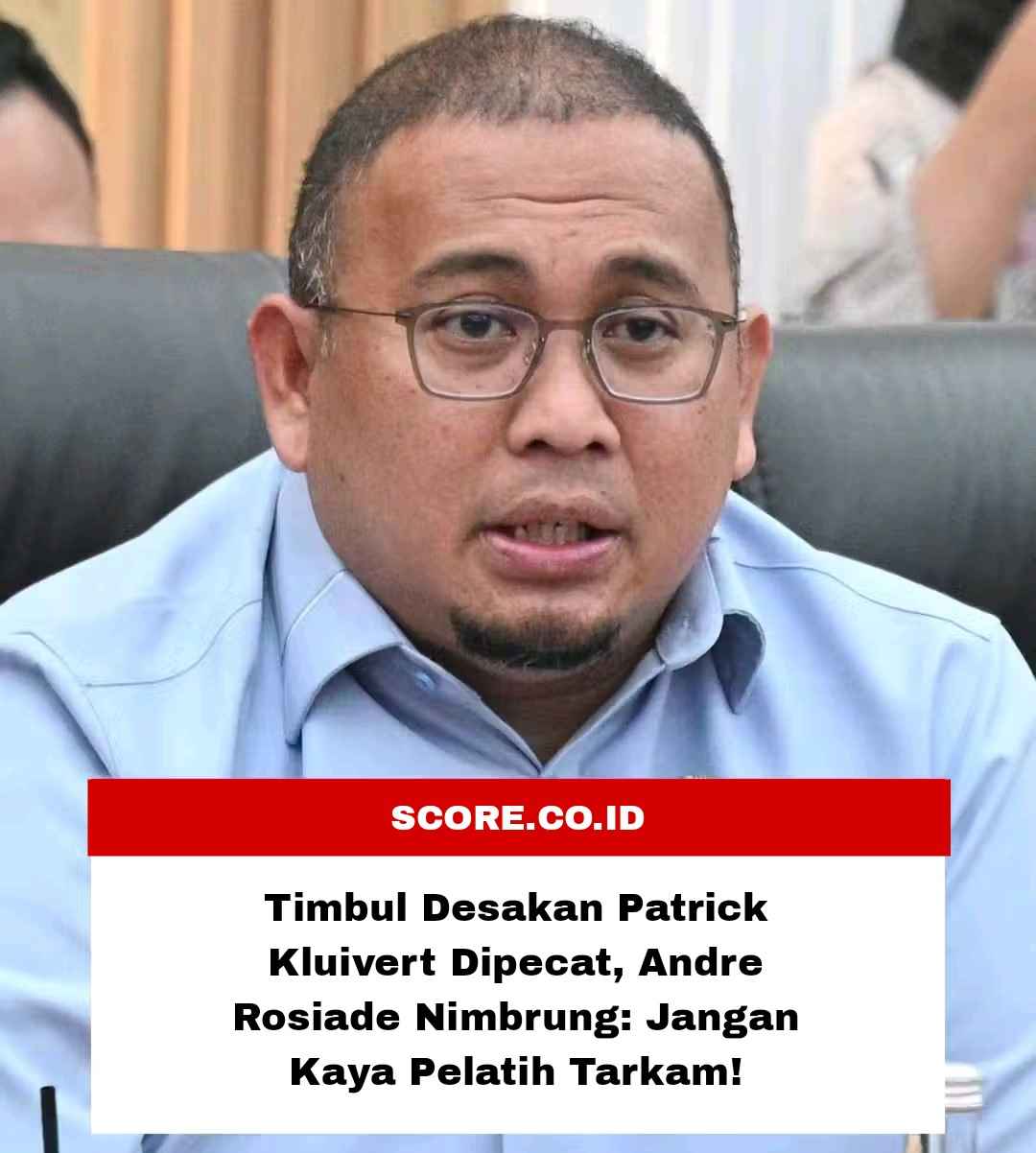 Desakan Patrick Kluivert Dipecat