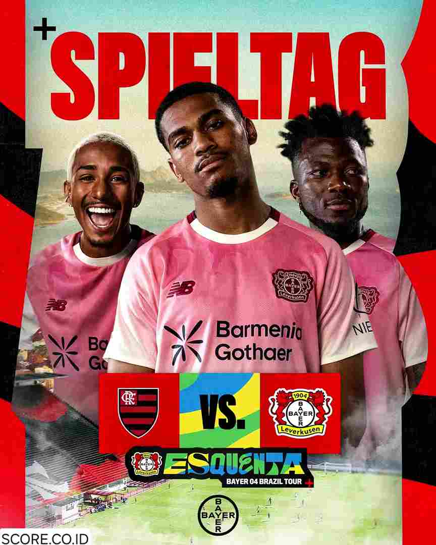 Prediksi Skor Flamengo U-20 vs Bayer Leverkusen FIFA Friendly Match