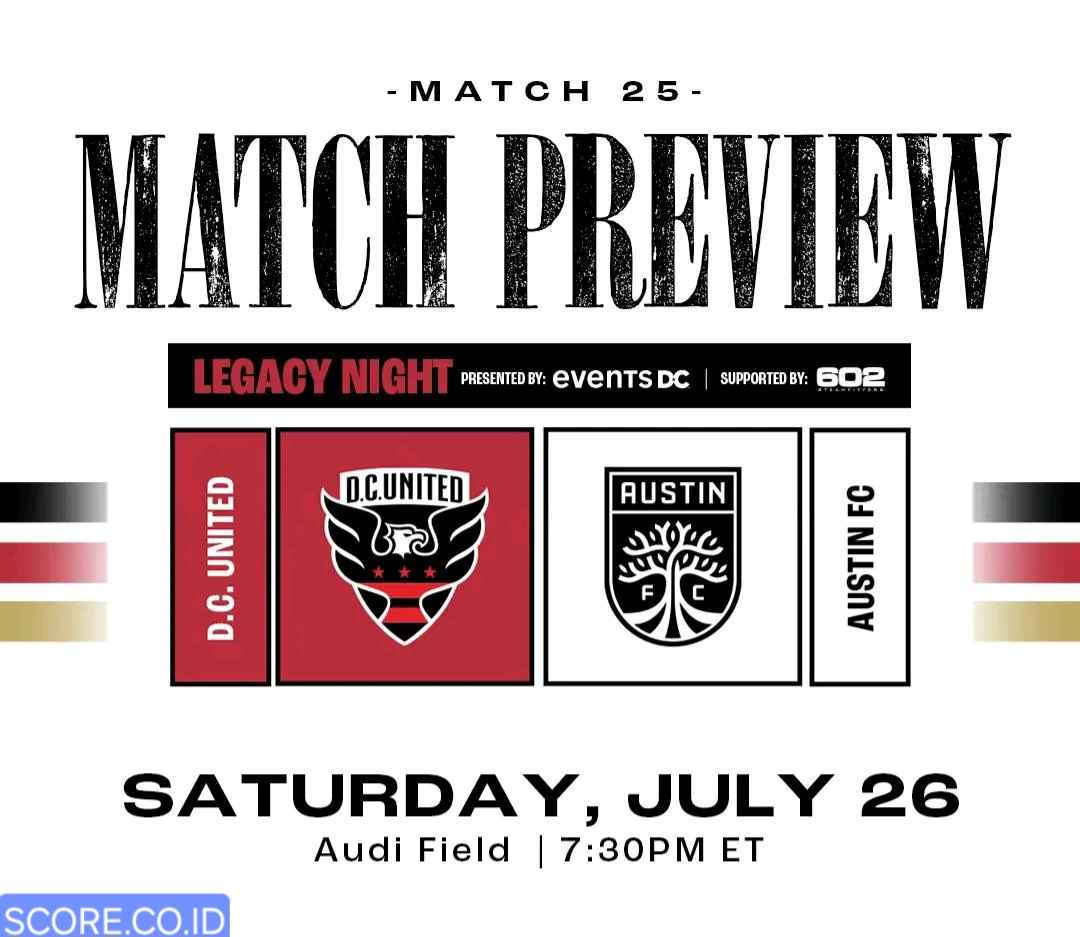 Prediksi Skor DC United vs Austin FC Lengkap
