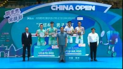 Fajar/Fikri Juara China Open 2025