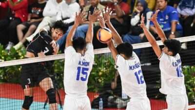 Hasil Indonesia vs Kamboja SEA V League, Timnas Unggul sejak Set Pertama