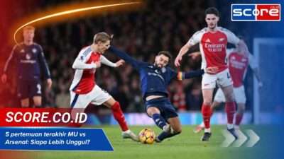 5 pertemuan terakhir MU vs Arsenal
