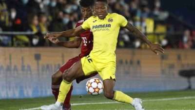 MU incar Pervis Estupinan