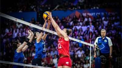 Hasil VNL Putri 2025 Jepang vs Turki, Duel Sengit 5 Set