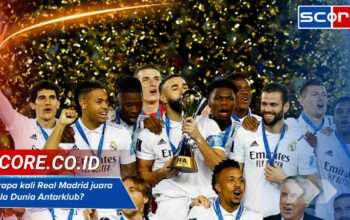Berapa kali Real Madrid juara Piala Dunia Antarklub? Jawabannya