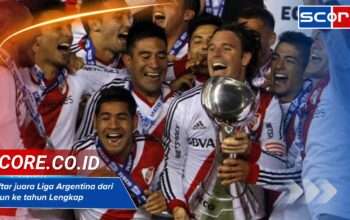 Daftar juara Liga Argentina dari tahun ke tahun Lengkap