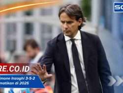 Formasi Simone Inzaghi 3-5-2 Paling Mematikan di 2025