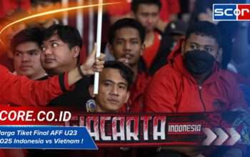Harga Tiket Final AFF U23 2025 Indonesia vs Vietnam, Wajib Tahu!