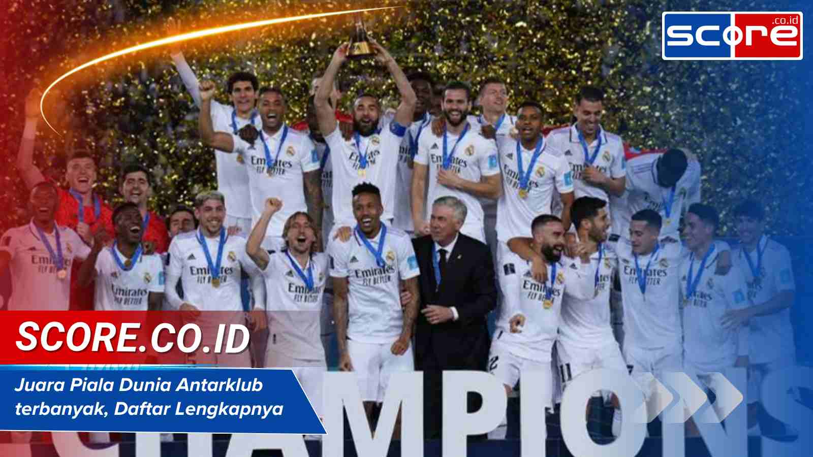 Juara Piala Dunia Antarklub terbanyak