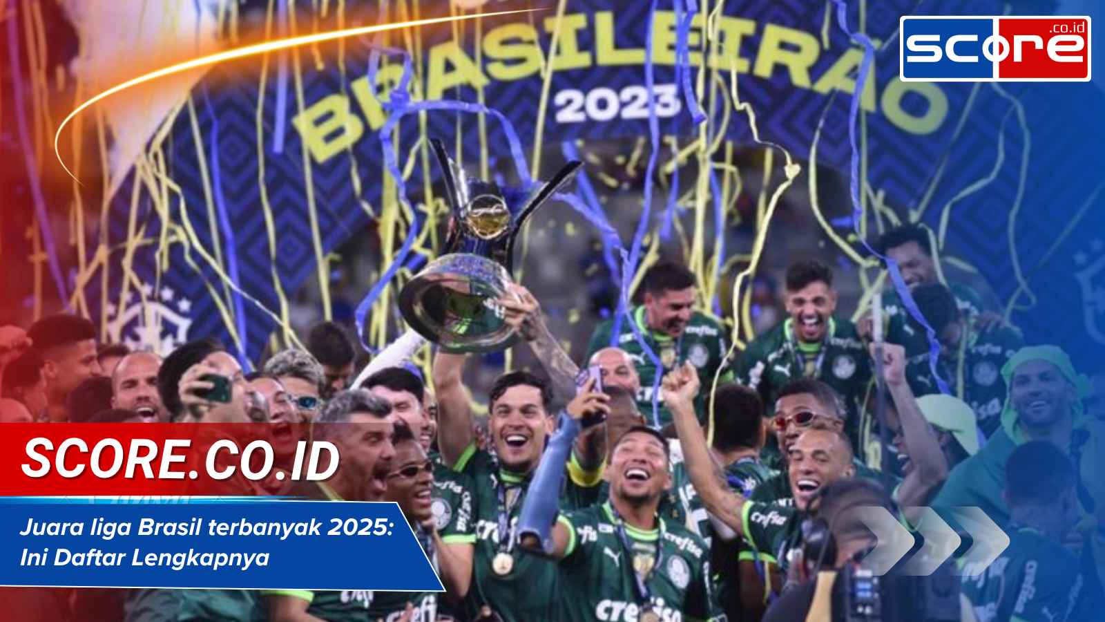 juara liga brasil terbanyak 2025