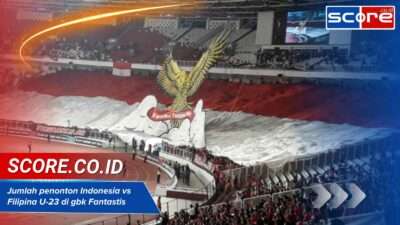 jumlah penonton indonesia vs filipina