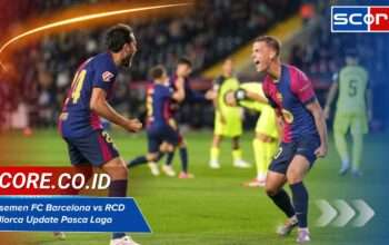 Klasemen FC Barcelona vs RCD Mallorca Update Pasca Laga