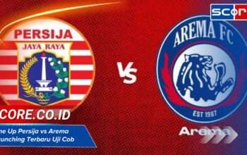 Line Up Persija vs Arema Launching Terbaru Uji Coba Pramusim 2025