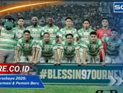 Line up Persebaya 2025: Prediksi Formasi & Pemain Baru