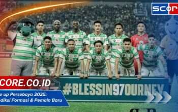 Line up Persebaya 2025: Prediksi Formasi & Pemain Baru